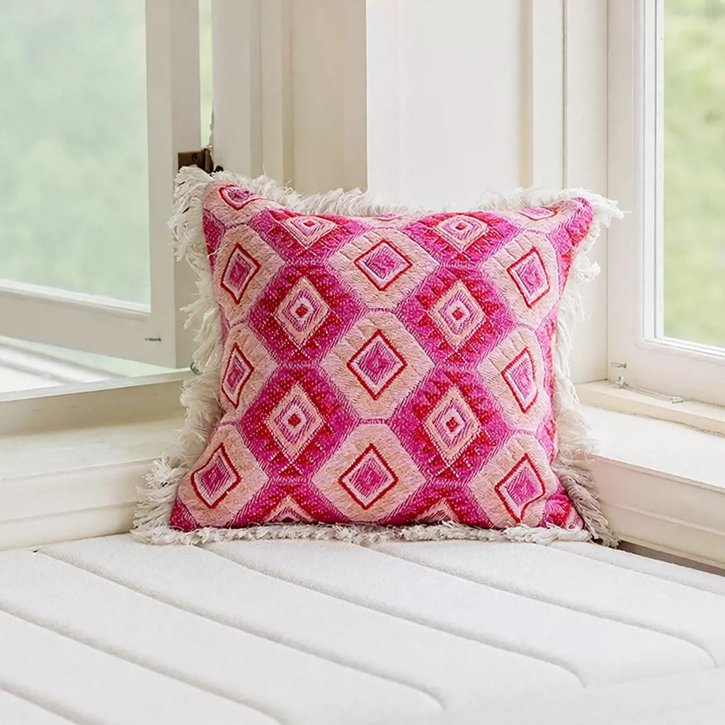 Color & Texture Decorative Throw Pillow