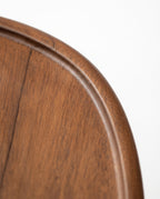 Oval Wooden Low Tea Table