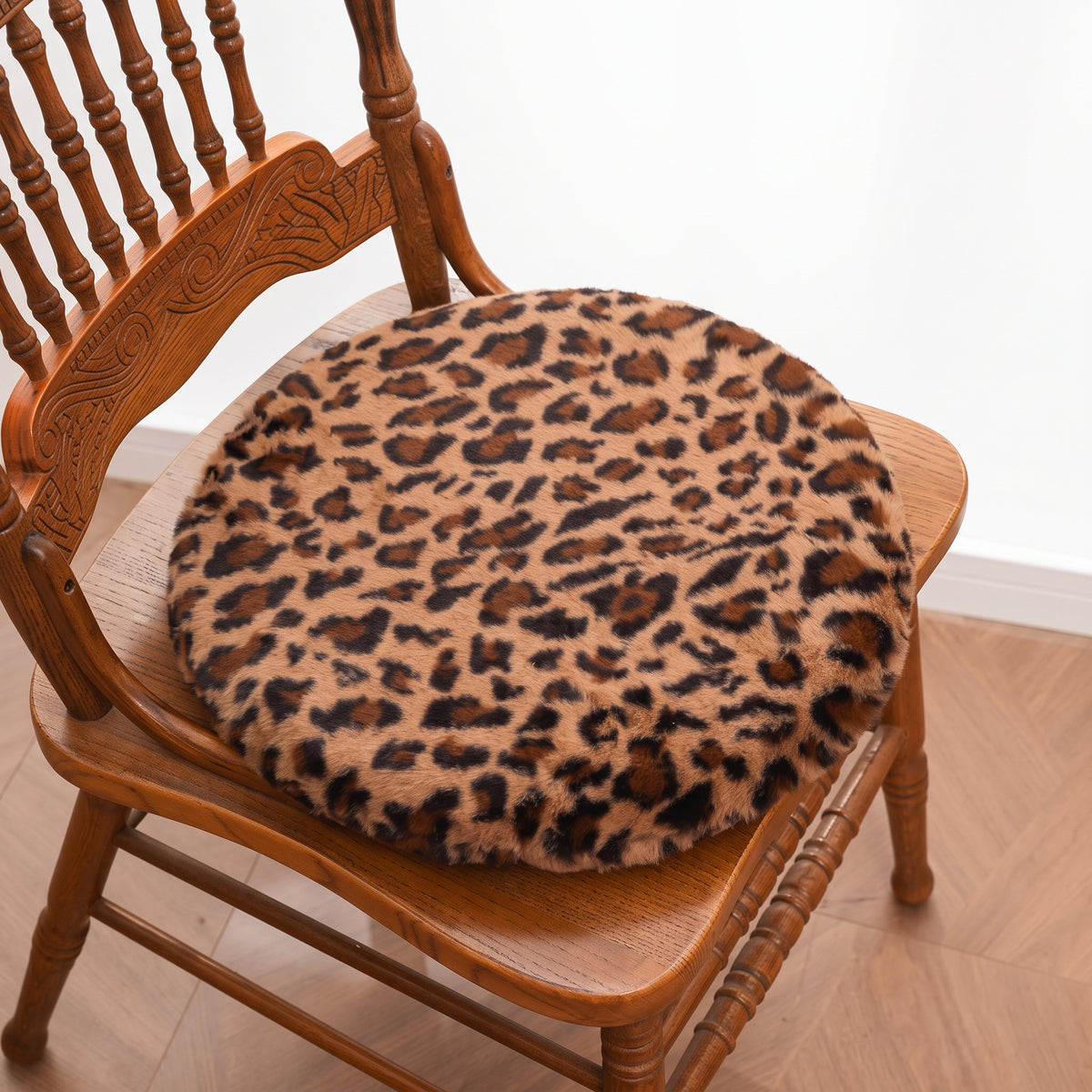 Leopard Print Memory Foam Seat Cushion