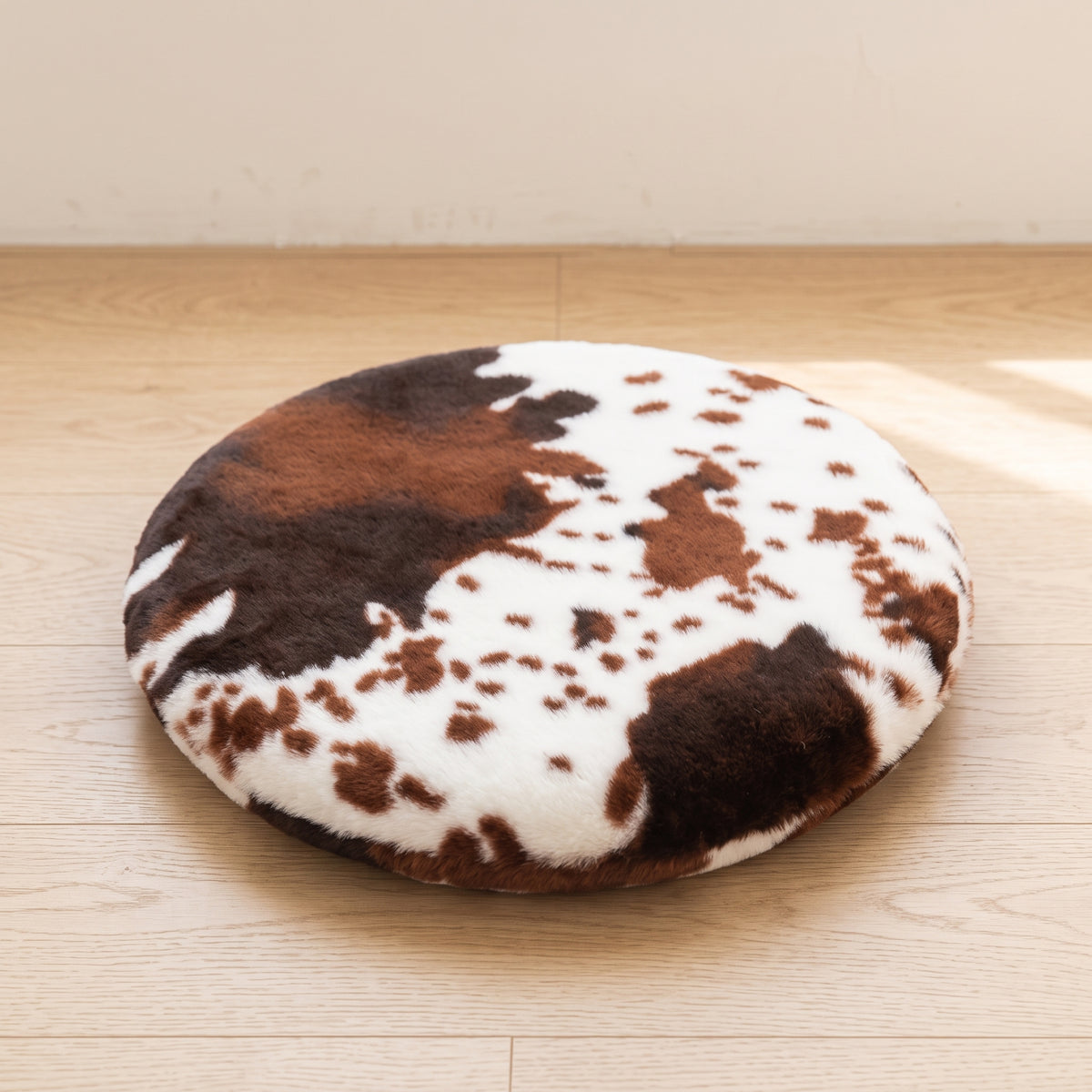 black-and-white cow Print Memory Foam Seat Cushion