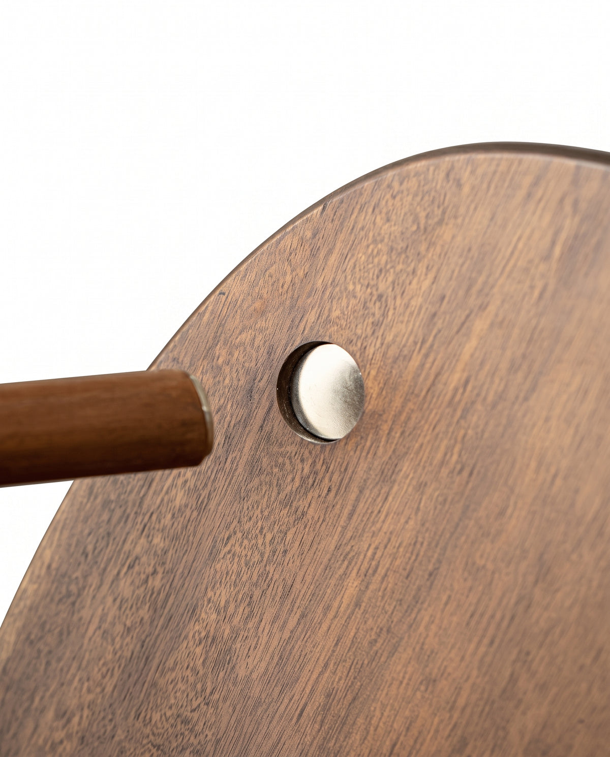 Oval Wooden Low Tea Table
