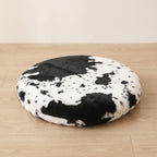 black-and-white cow Print Memory Foam Seat Cushion