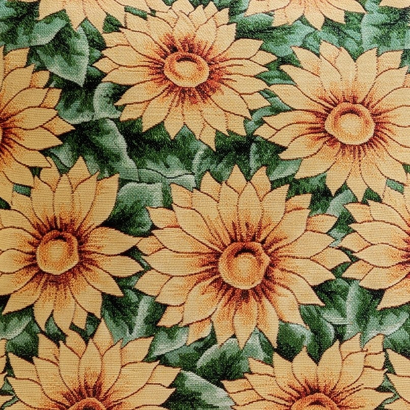 Sunflower Fringe Throw Pillow
